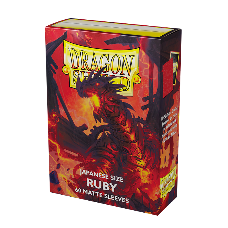 Dragon Shield Dual Matte Sleeves – Fury ‘Alaria’ (60) Japanese size