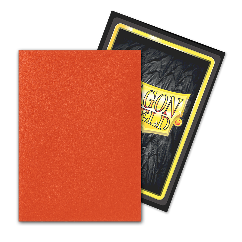 Dragon Shield Matte Dual – Ember (100ct)