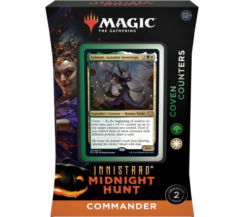 Midnight Hunt Commander Deck Coven Counters