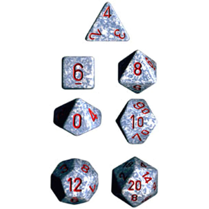 Polyhedral Dice: Speckled - Air (7)
