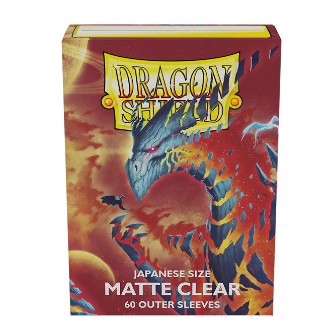 Dragon Shield Matte Japanese size - Matte Clear (60 ct. In box)