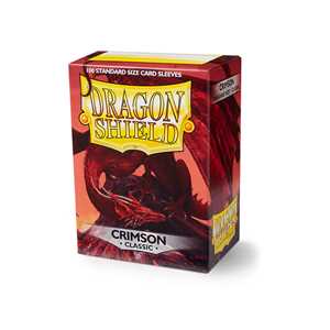 Dragon Shield Classic- Crimson (100ct)