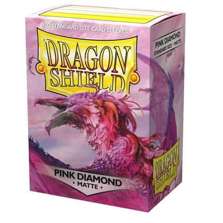 Dragon Shield Matte - Pink Diamond (100ct)