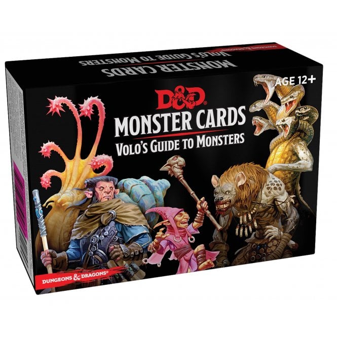 D&D Monster Cards: Volo's Guide to Monsters