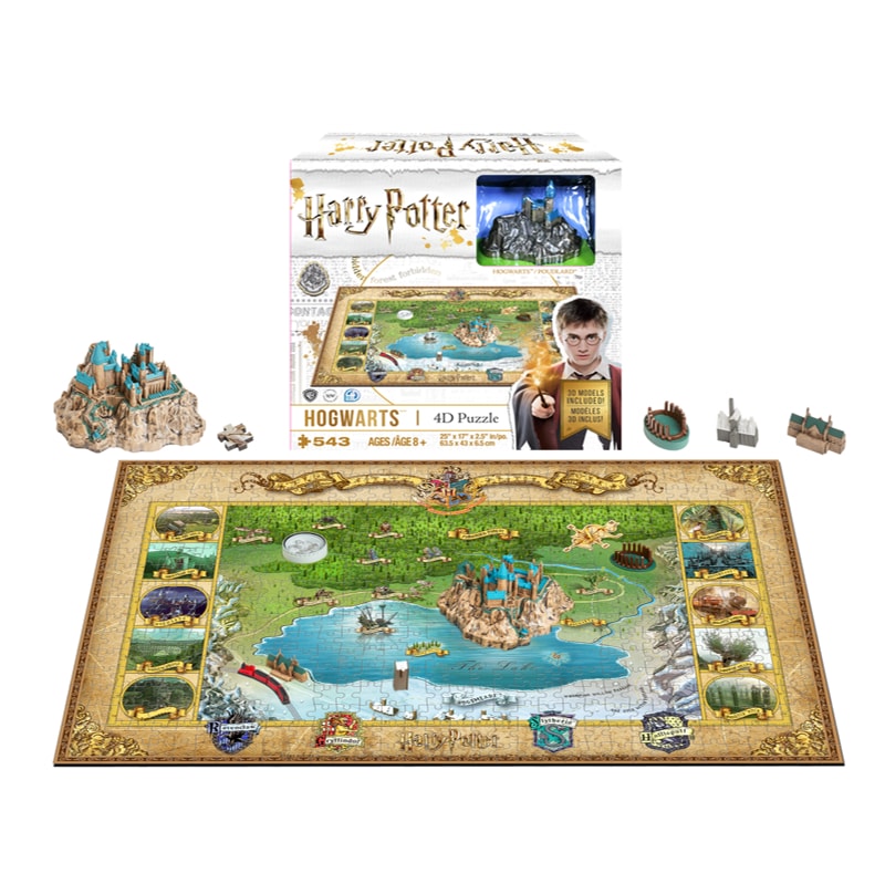 Harry Potter 4D Puzzle of Hogwarts