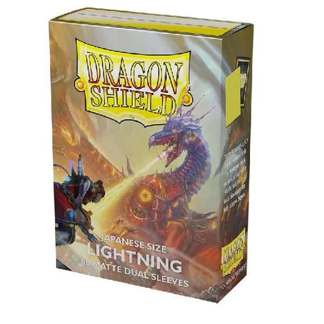 Dragon Shield Dual Matte Sleeves – Lightning 'Ailia' (60) Japanese size