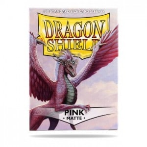 Dragon Shield Matte - Pink (100ct)