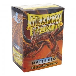 Dragon Shield Matte - Red(100ct)