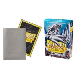 Dragon Shield Matte Japanese size - Silver (60 ct. In box)