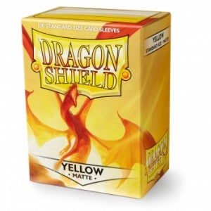 Dragon Shield Matte - Yellow(100ct)