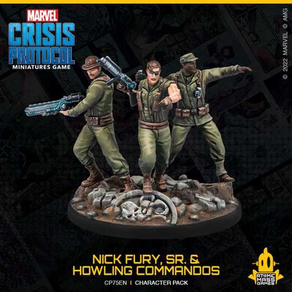 Marvel Crisis Protocol: Nick Fury, Sr. & Howling Commandos