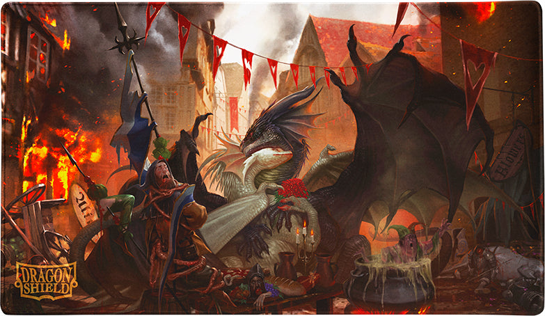 Dragon Shield Play Mat – Valentine Dragons