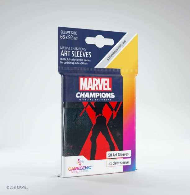 Marvel Champions Art Sleeves - Black Widow (50 ct.)