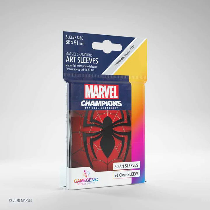 Marvel Champions Art Sleeves - Spider Man (50 ct.)