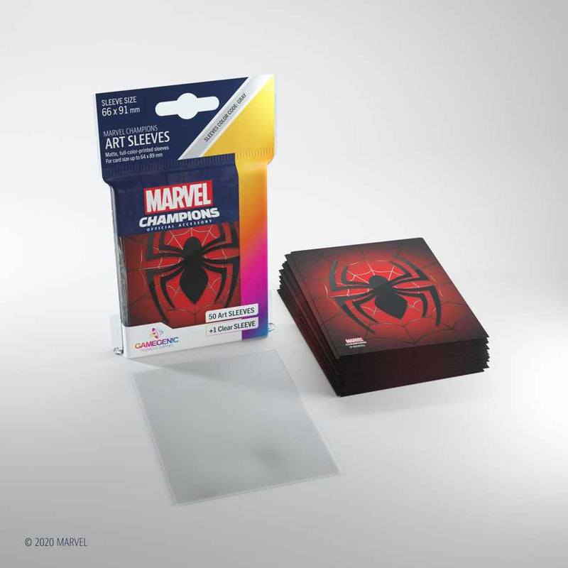 Marvel Champions Art Sleeves - Spider Man (50 ct.)